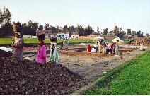 Ausgrabungen von Ramses-Stadt