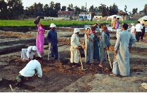 Ausgrabungen von Ramses-Stadt